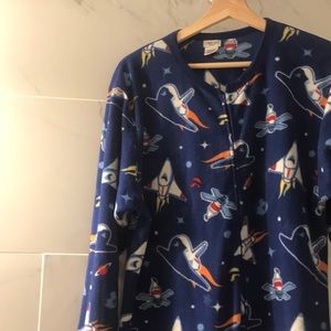 Space Footie Pajamas